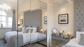 4 habitaciones, decoración personalizada y muebles diferentes