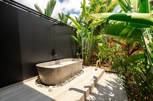 Jungle house and casita offering 4 bd/4ba w/ two pools, gym and ocean views