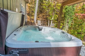 Bain à remous extérieur