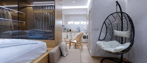 Habitación Deluxe (2) | Sábanas de algodón egipcio y ropa de cama de alta calidad 