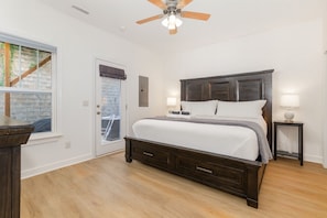 3 bedrooms, iron/ironing board, travel crib, free WiFi
