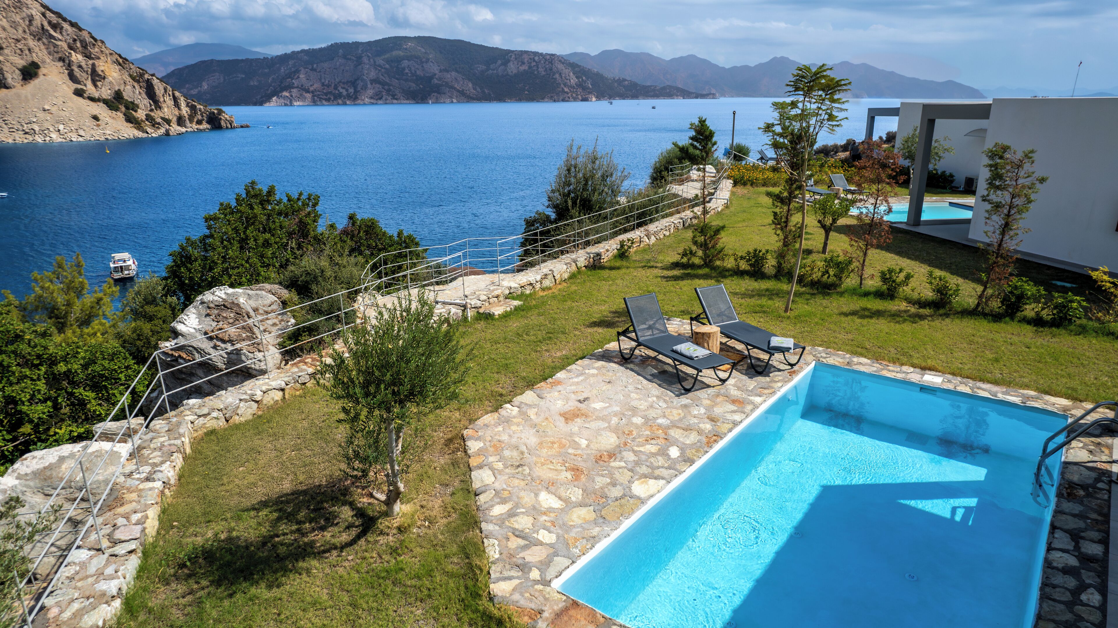 Vue sur la plage/l’océan