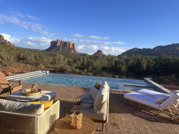 Alberca al aire libre 