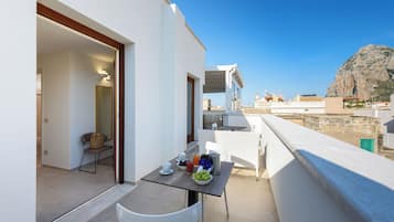 Quarto casal exclusivo | Terraço/pátio