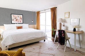 3 bedrooms, desk, iron/ironing board, free WiFi