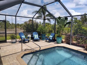 Außenpool, beheizter Pool