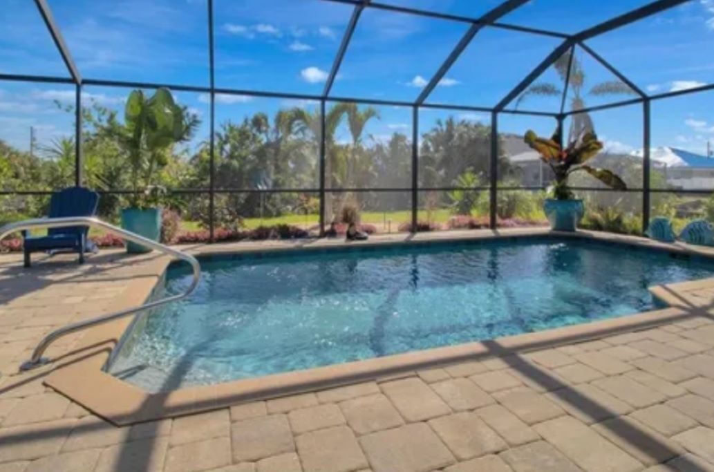 South Gulf Cove 4BR/2BA Heated Pool ,15 mins to GULF OF MEXICO 