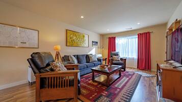 Een televisie en een dvd-speler