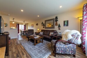 Televisión y reproductor de DVD 