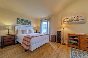 1 slaapkamer, een strijkplank/strijkijzer, wifi, beddengoed