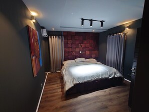 1 soverom, strykejern/-brett, wi-fi og sengetøy