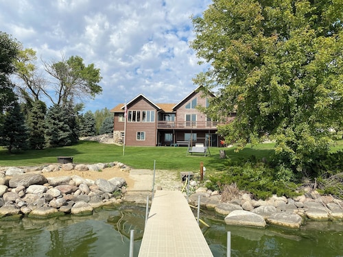Waterfront Big Stone Lake Home w/Dock & Views
