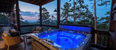 Bain à remous extérieur