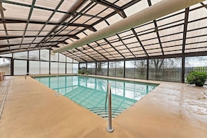 Piscine couverte, piscine chauffée