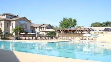 Indoor pool, a heated pool