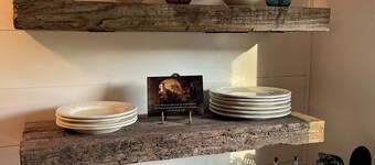 Tranquil, upscale house tucked in the woods near Perry Lake, Kansas.