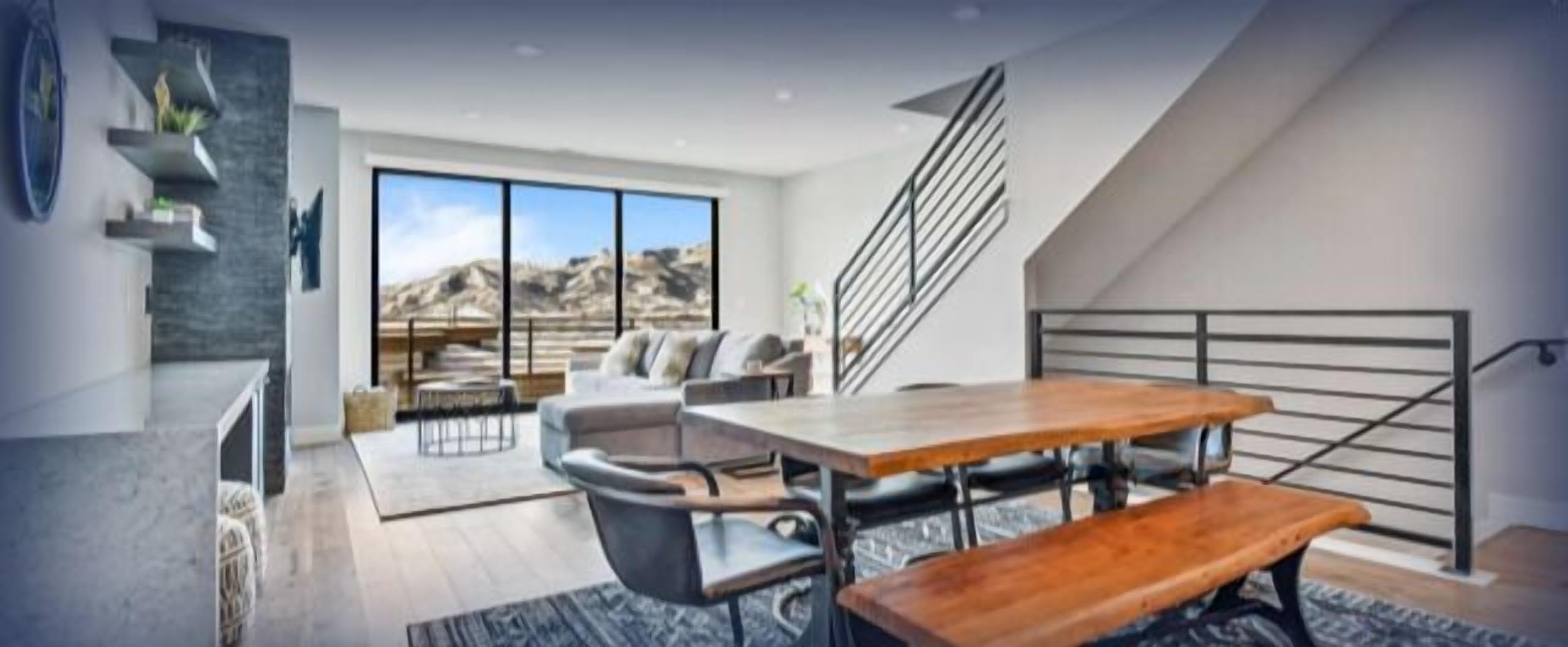 Stunning Contemporary, Lake and Slope Views, Close to Historic Main Street and World Class Resorts!