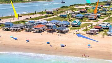Beach nearby, beach towels