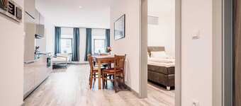 2 Ferienwohnung 65 qm bis 6 Personen, 2 Schlafzimmer