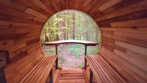 Condo Le Cherry River, vue sur Orford, animal de compagnie accepté