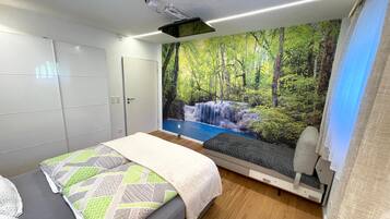 1 Schlafzimmer, kostenloses WLAN, Bettwäsche