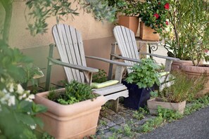 Terrace/patio - Apartment "Gill" with Wi-Fi (Staufen)