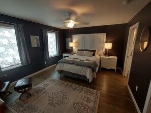 2 chambres, bureau, fer et planche à repasser, Wi-Fi gratuit