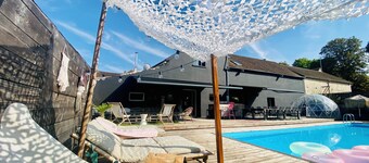 The house of ELODIbiZA🌵+ swimming pool👙at 45mn🚂de PARIS !