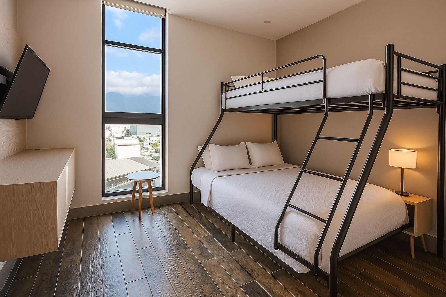 2 bedrooms, iron/ironing board, WiFi (free), bed sheets