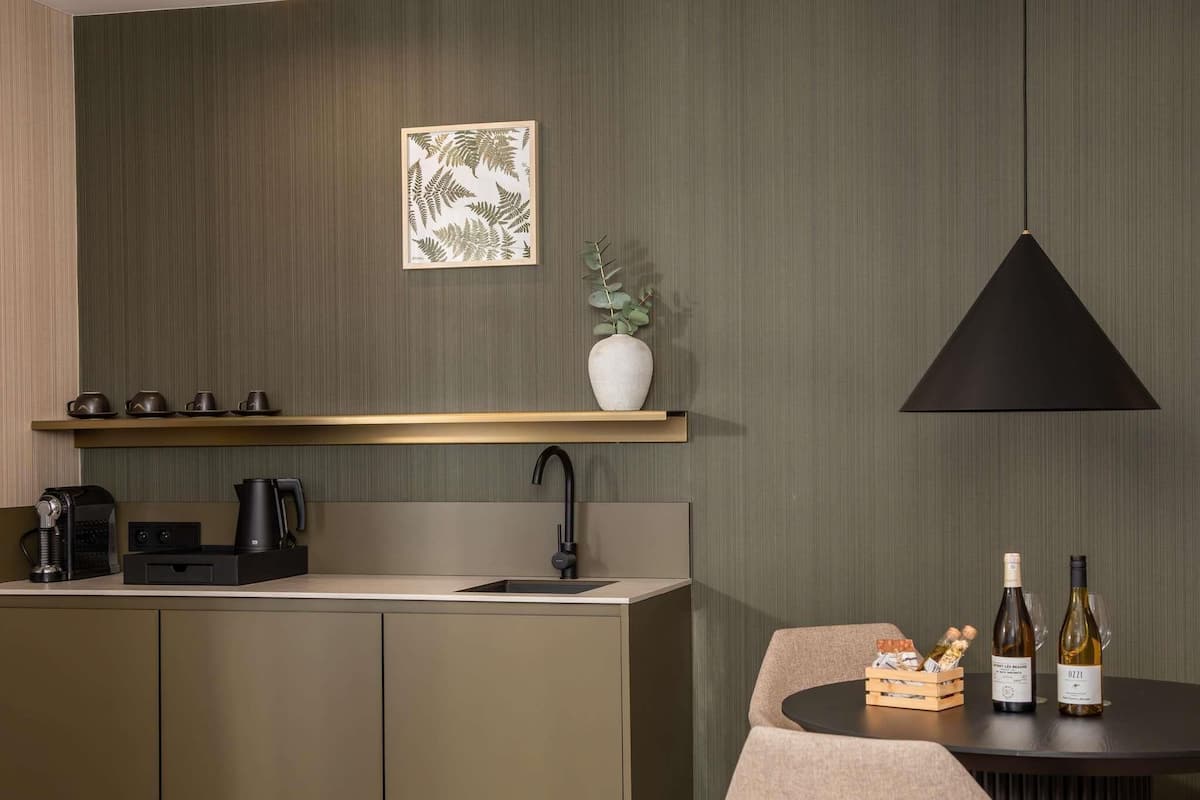 Junior Suite, Multiple Beds | Minibar, in-room safe, desk, laptop workspace