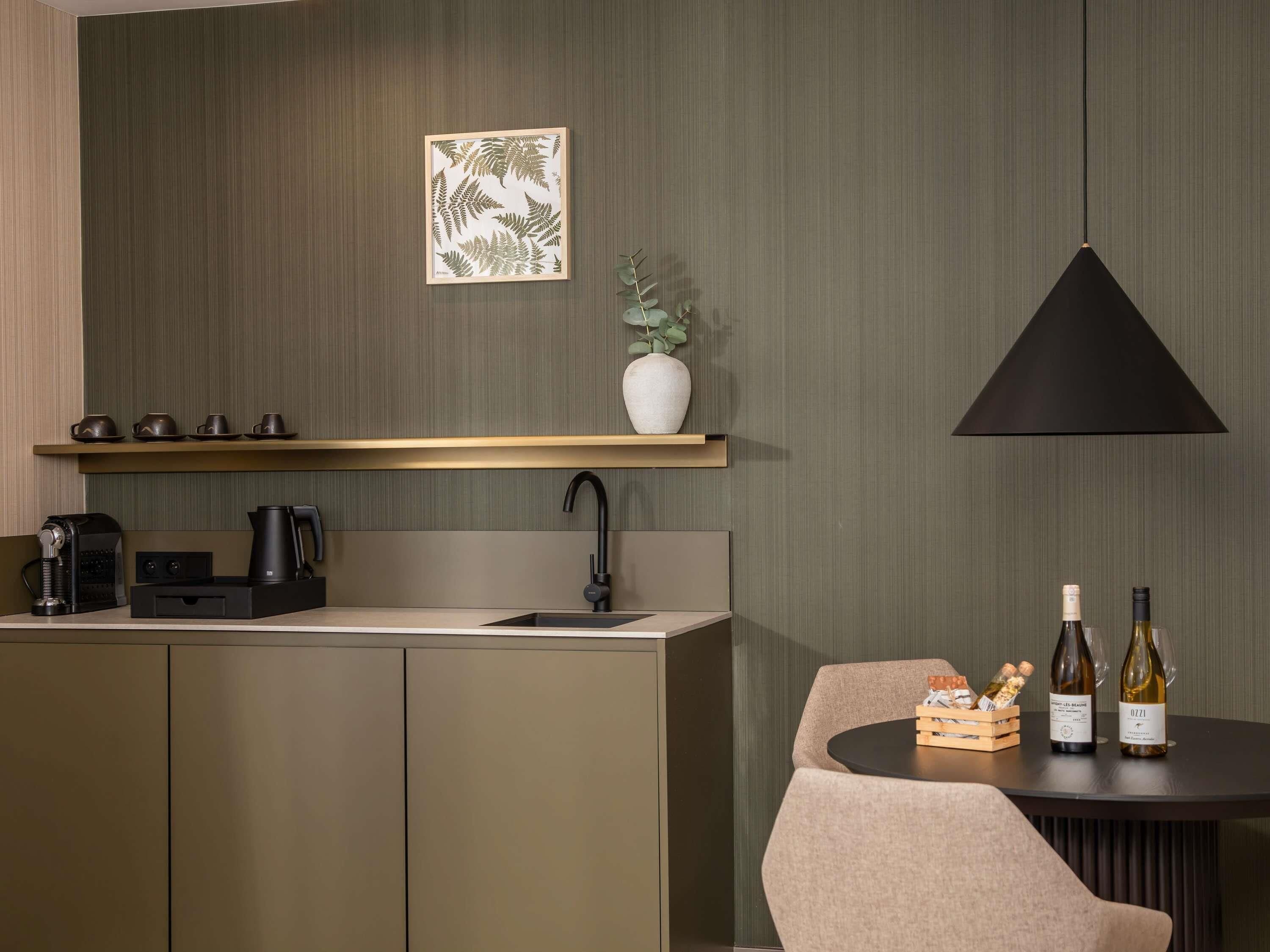 Junior Suite, Multiple Beds | Minibar, in-room safe, desk, laptop workspace