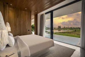 Villa Deluxe, 1 habitación, vistas a la piscina | Vistas al valle