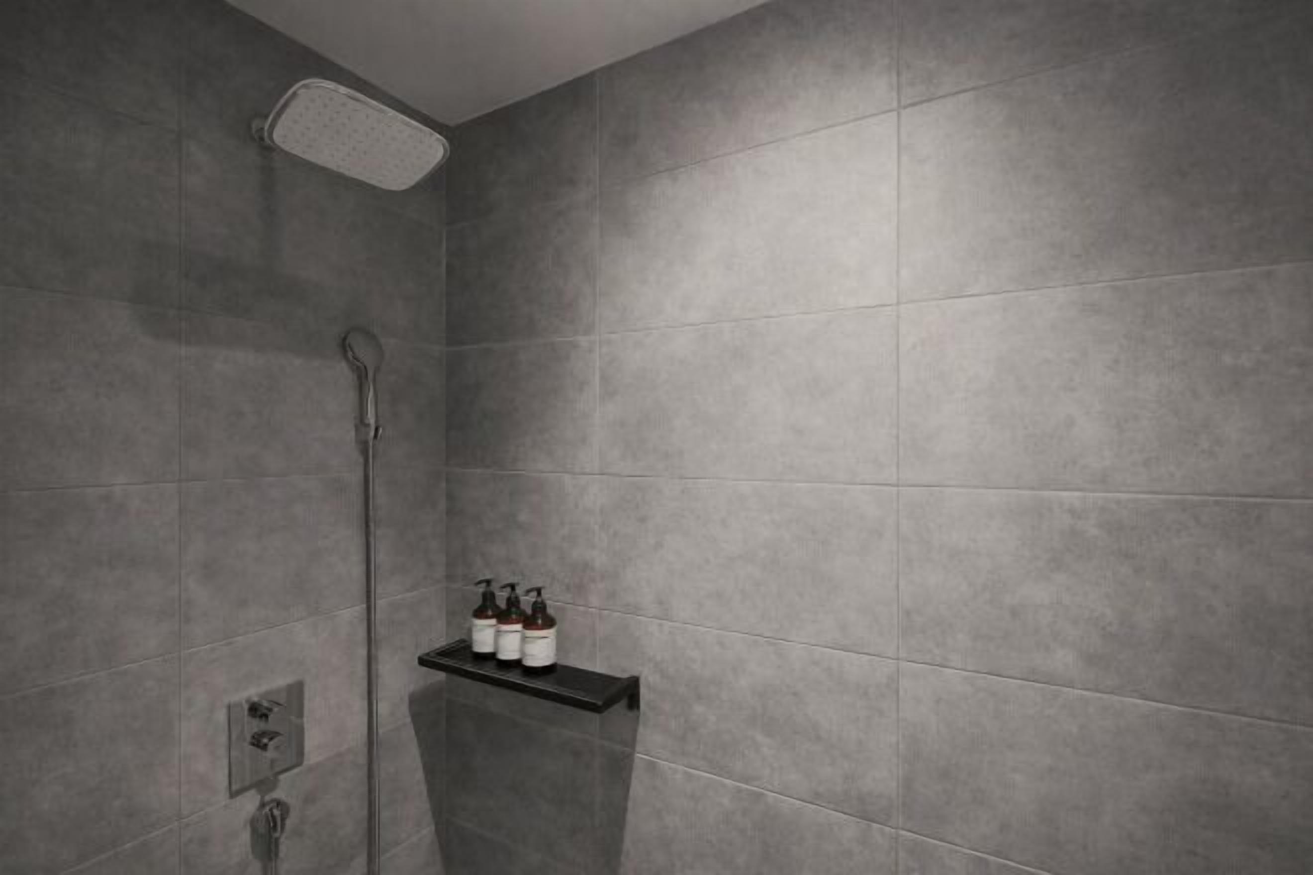 シャワー、ヘアドライヤー、バスローブ、ビデ