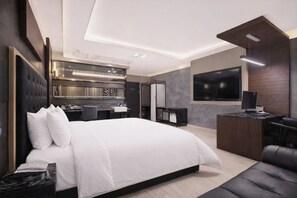 Desk, free WiFi, bed sheets - Pohang A1Hotel Haedo (Pohang)