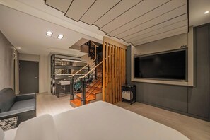 VIP Duplex Room | Desk, free WiFi, bed sheets - Pohang A1Hotel Haedo (Pohang)