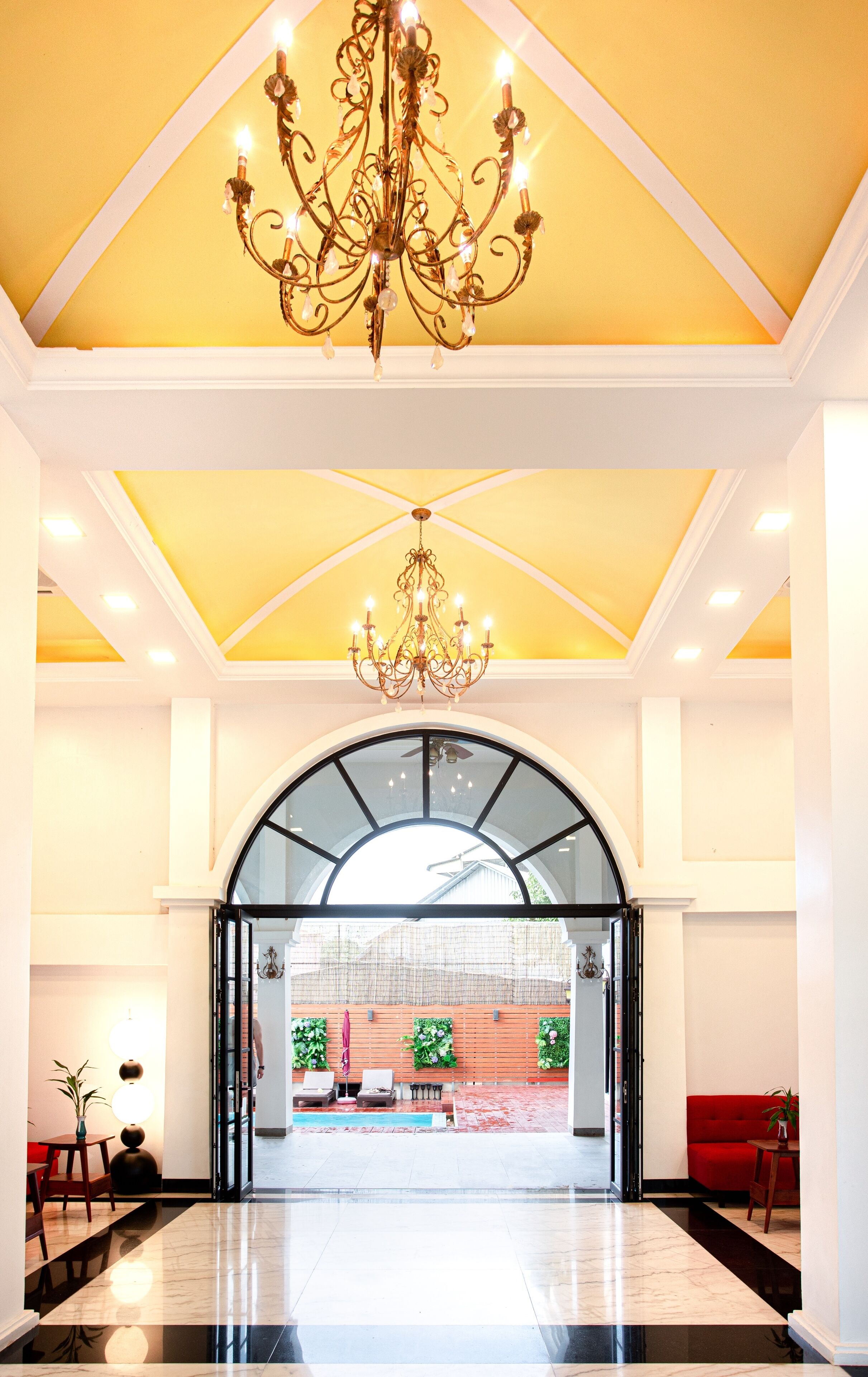 Reception hall
