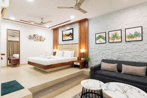 Egyptian cotton sheets, premium bedding, free WiFi, bed sheets - Visava Amusement Park & Resorts Panvel (Panvel)