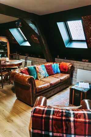 TV, DVD player, books