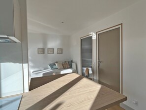 Interior - Holiday Apartment "Au P'tit Colombier" with Private Terrace & Shared Garden (hillion)