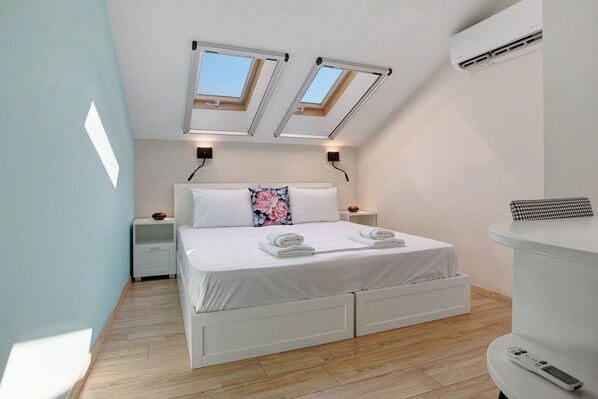 1 makuuhuone, silitysrauta/-lauta, ilmainen Wi-Fi, vuodevaatteet