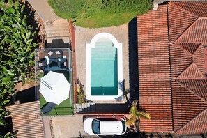 Exterior - Holiday Home "Casa La Flamenca" with Sea Views, Private Pool and Wi-Fi (Tijarafe)