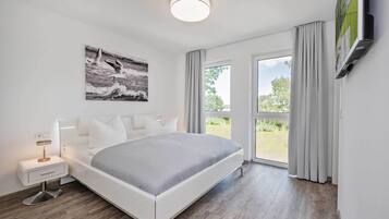 2 soverom, skrivebord, strykejern/-brett og wi-fi (inkludert)