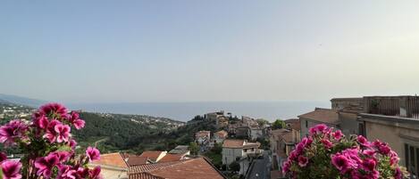 Blick von der Unterkunft