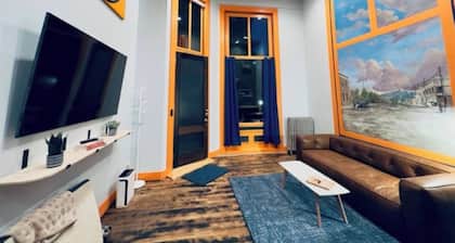 The Ruby Peak Condo is part of the historic Litch Hotel