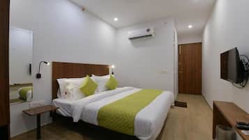 Superior dubbelrum | Skrivbord, gratis wi-fi och sängkläder