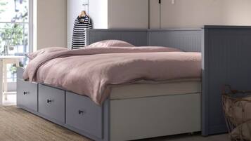 2 slaapkamers, een strijkplank/strijkijzer, wifi, beddengoed