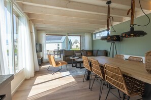 Chalet, 3 Bedrooms | Living area | Smart TV - EuroParcs Cadzand (Cadzand-Bad)
