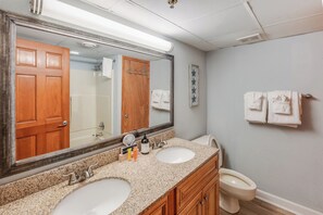 Fresh & Clean Bathroom 🚿
 - New Remodeled Oceanfront, Beach Cove  Direct Views (North Myrtle Beach)