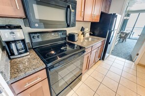 Fridge, microwave, oven, stovetop - Breathtaking Ocean View Condo, Coral Beach Resort! (Myrtle Beach)