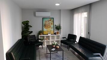 Sala de estar en el lobby